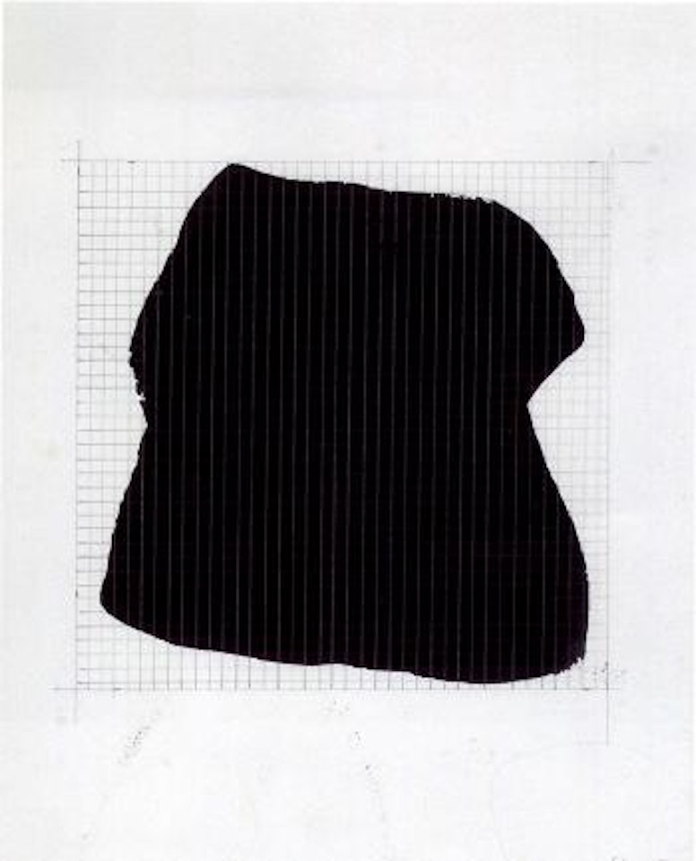 Untitled, project for wall drawing by Sol LeWitt