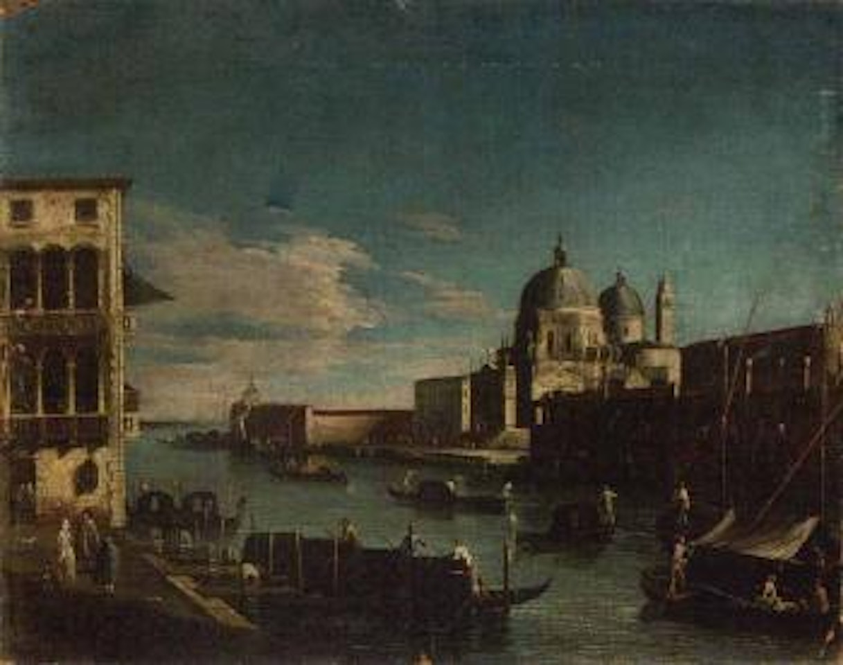 Venice, view of the Canal Grande seen from the Palazzo Cornaro by Canaletto