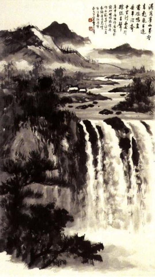 Landscape by Zhang Daqian