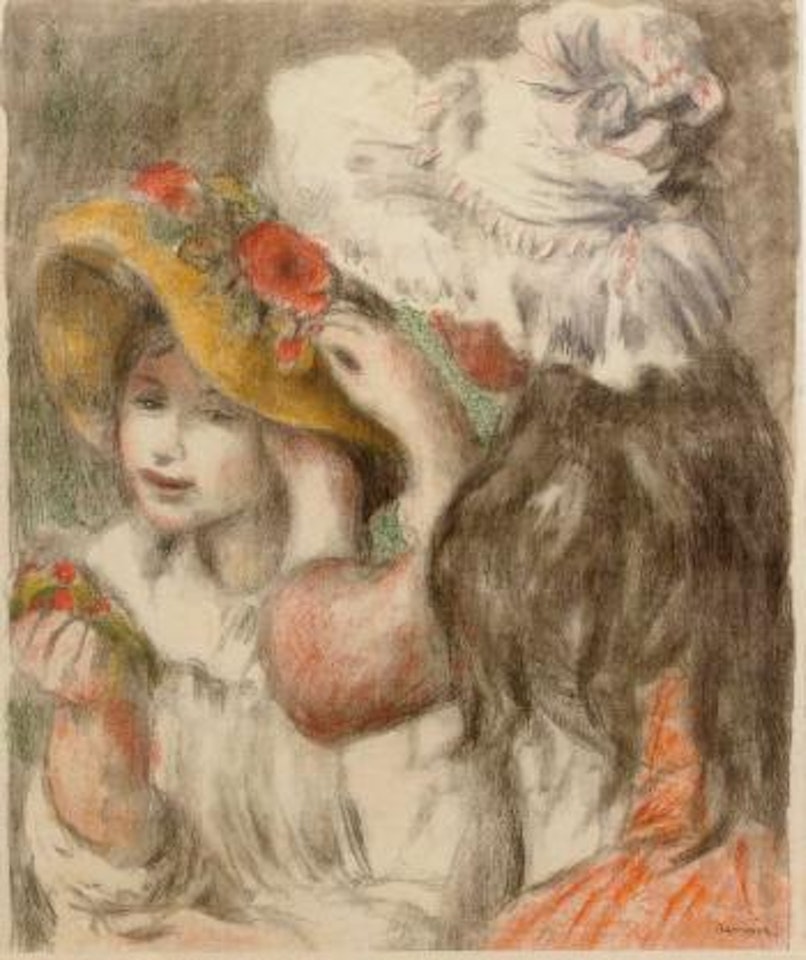 Le chapeau epingle by Pierre-Auguste Renoir