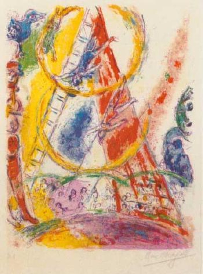 Cirque by Marc Chagall