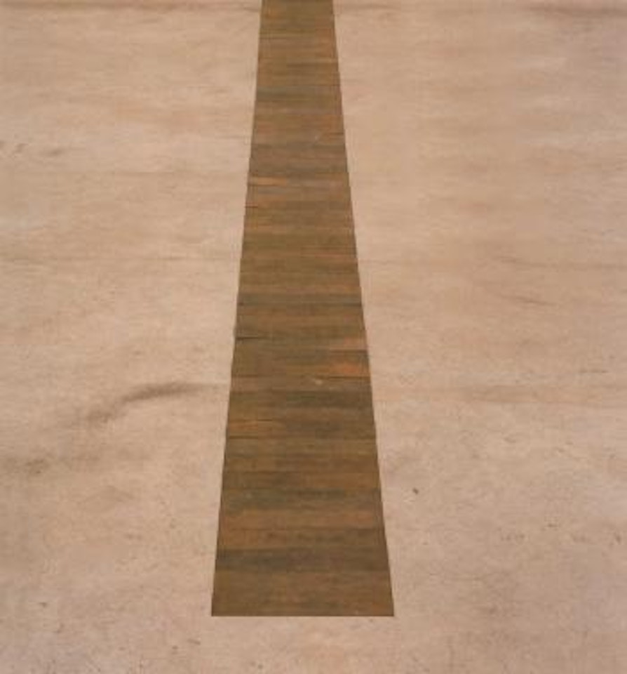 68 part steel cut by Carl Andre