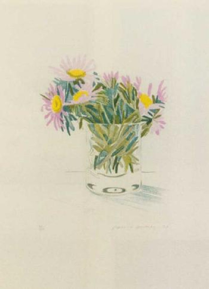Margurites by David Hockney