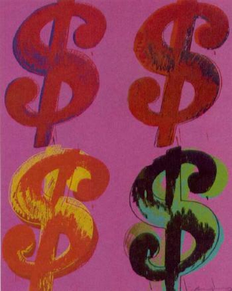 Dollar by Andy Warhol