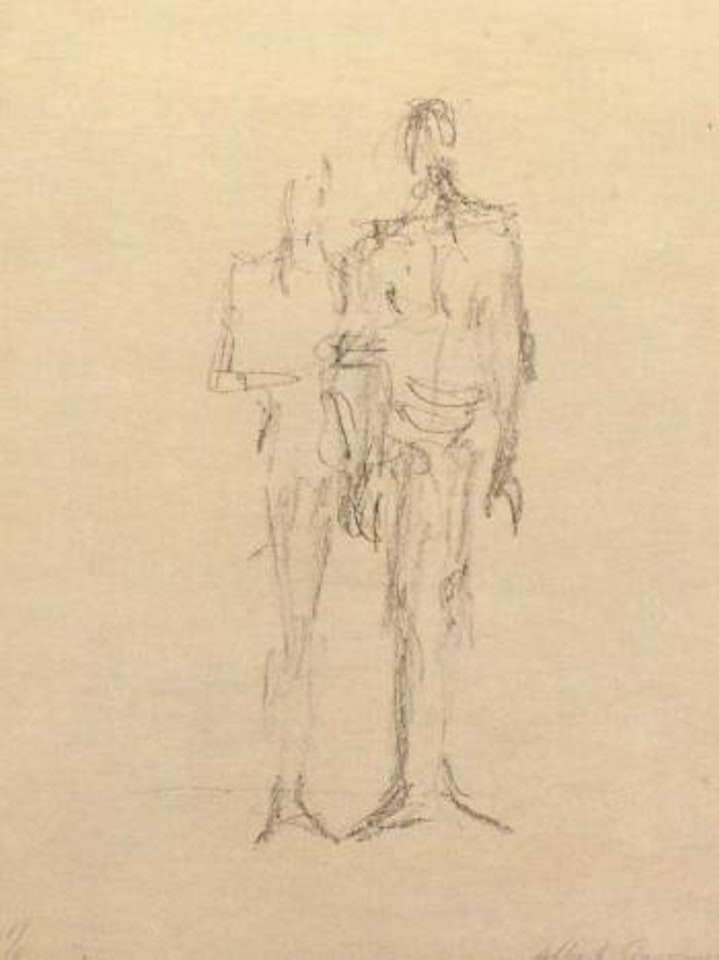 Le couple by Alberto Giacometti