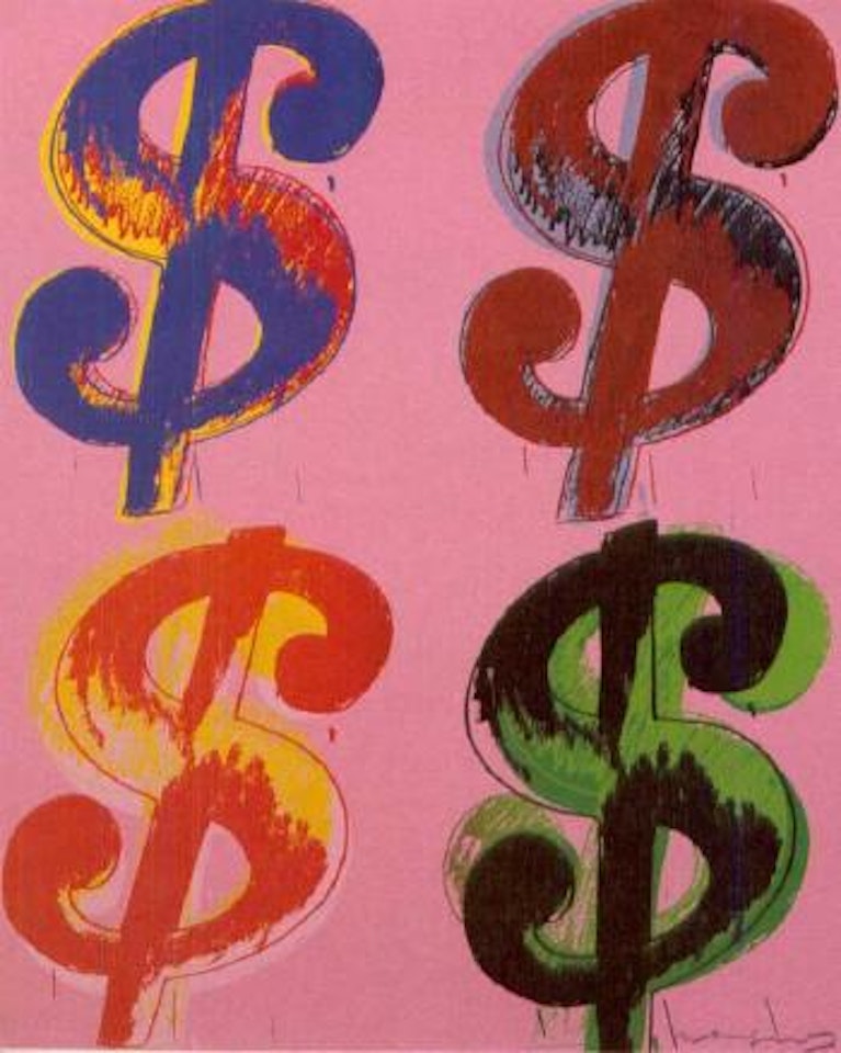 Dollar by Andy Warhol