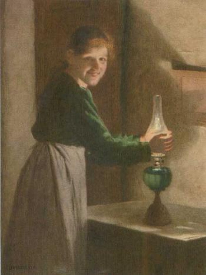 Quite warm by Charles Spencelayh