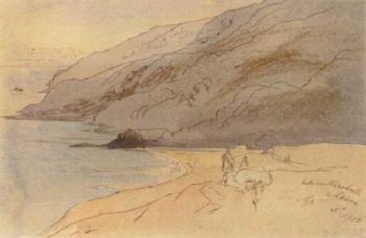 Between Karahalli and Laura, Turkey by Edward Lear