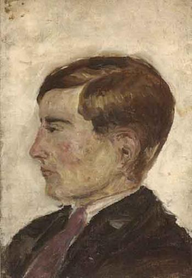 Portrait de jeune homme by Mikhail Larionov