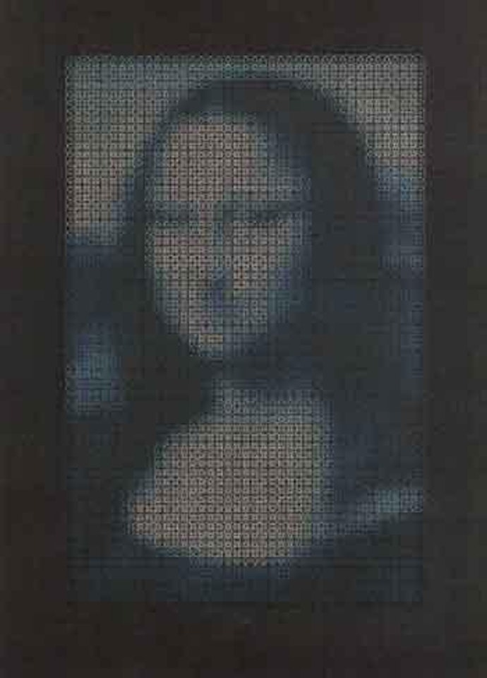 Mona Lisa synthetiste by Jean-Pierre Yvaral