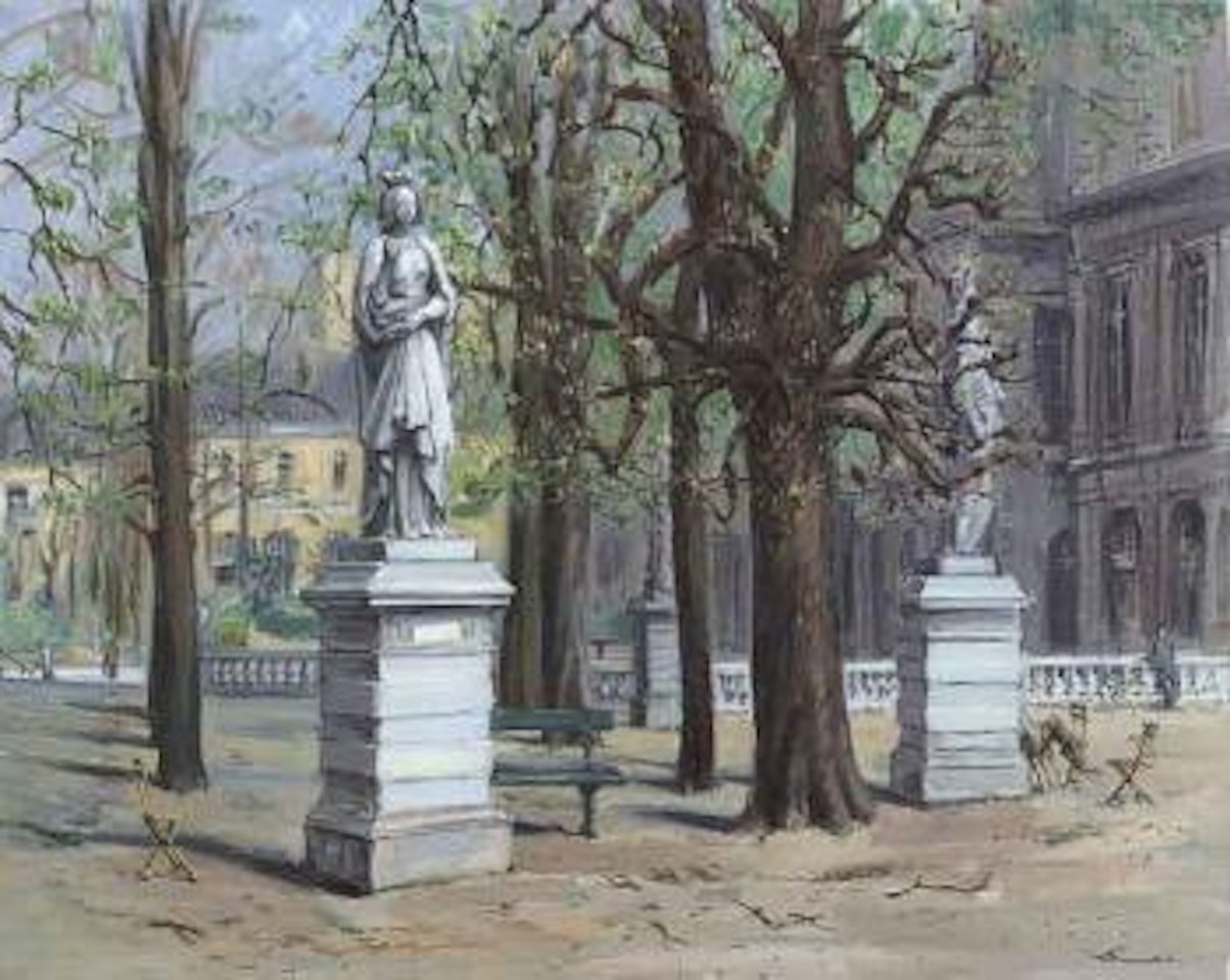 Anne de Bretagne et les Bourgeons by Jean Hélion