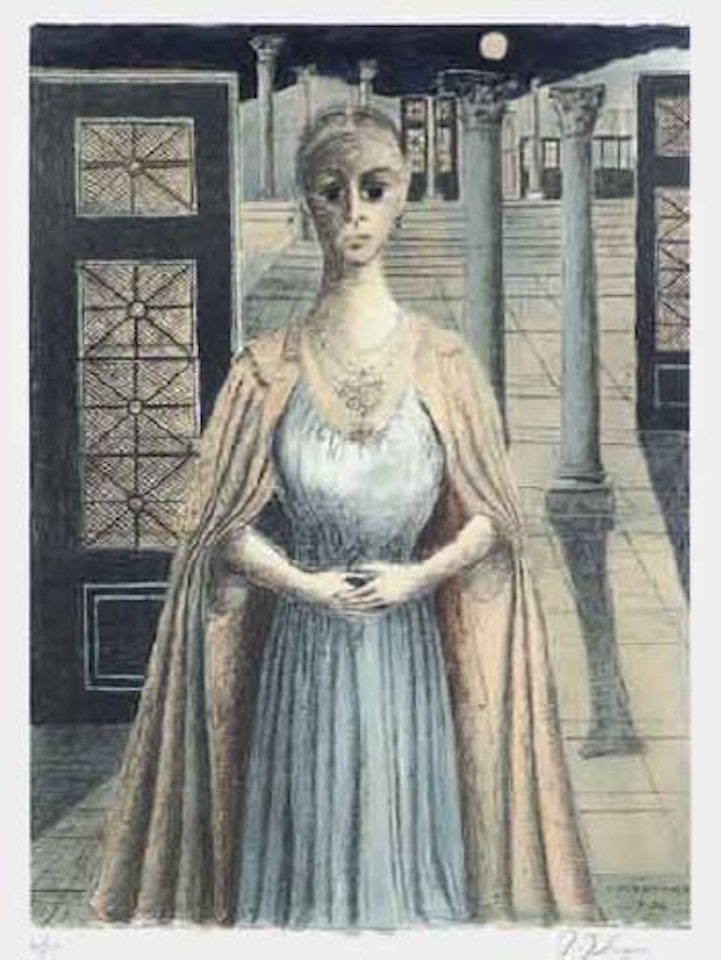 L'imperatrice by Paul Delvaux
