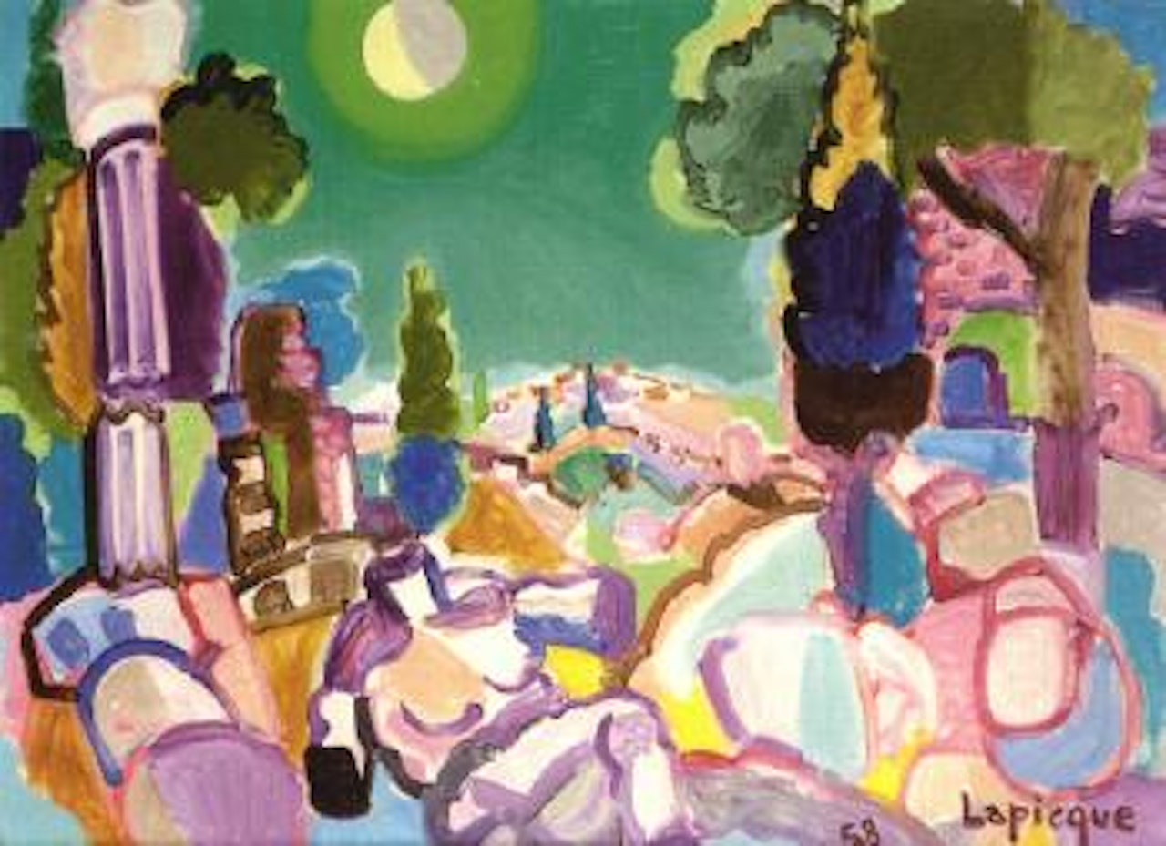 Nuit romaine by Charles Lapicque