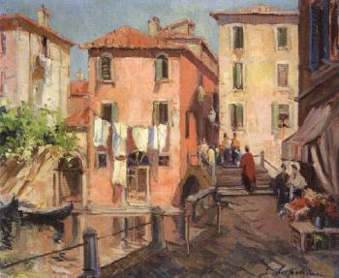 Venise by Georgij Aleksandrovic Lapschin
