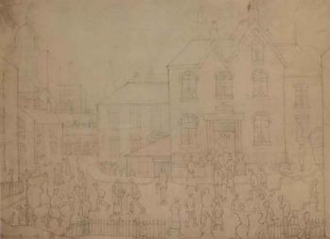 Bank holiday by Laurence Stephen Lowry