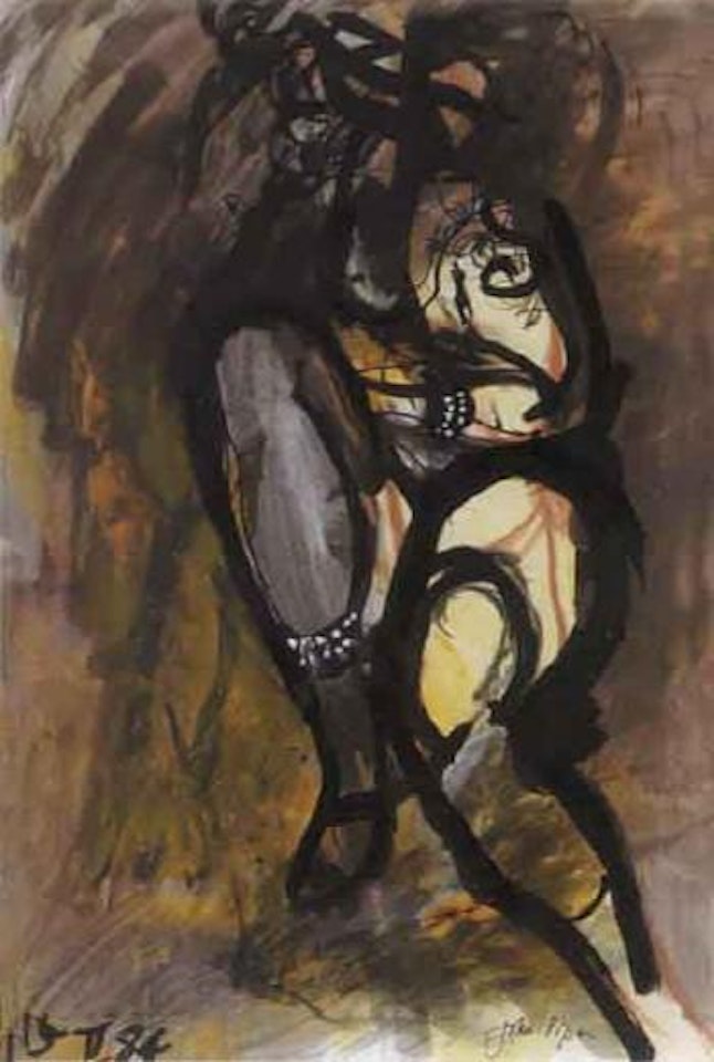 Nude study II by John Piper