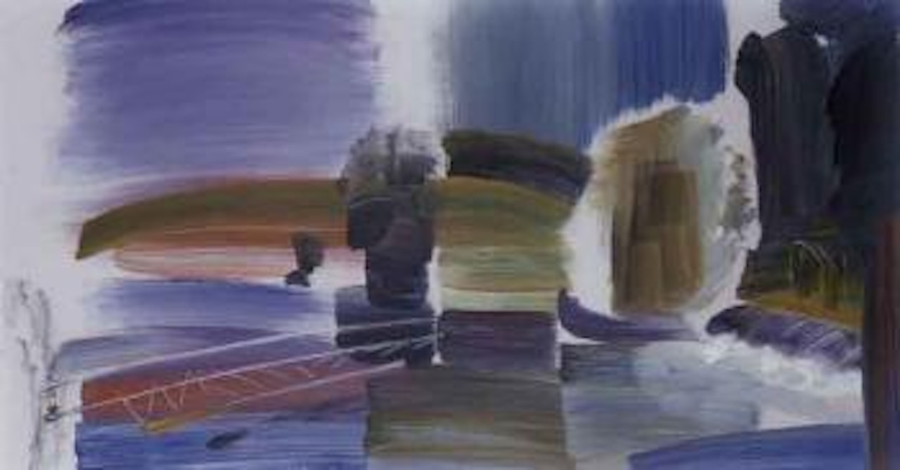 Woolbeding Waterfall by Ivon Hitchens