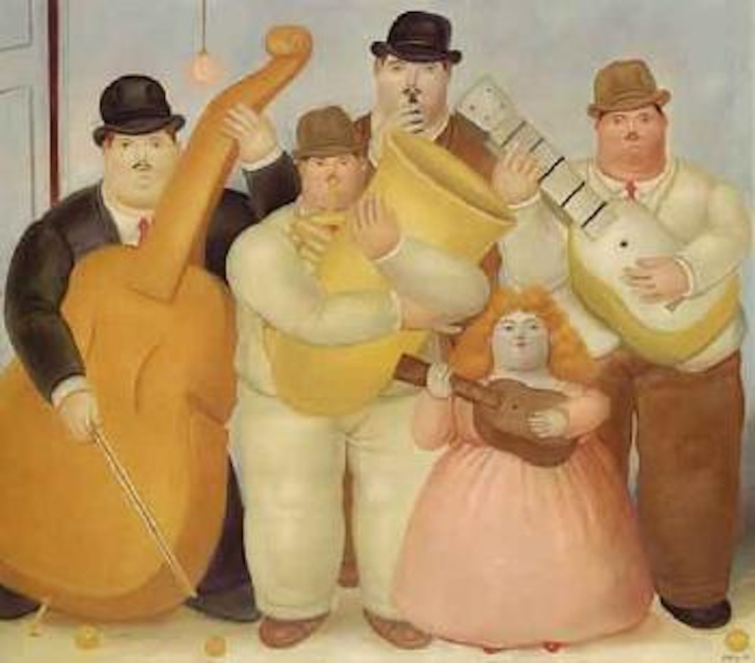 Musicians by Fernando Botero