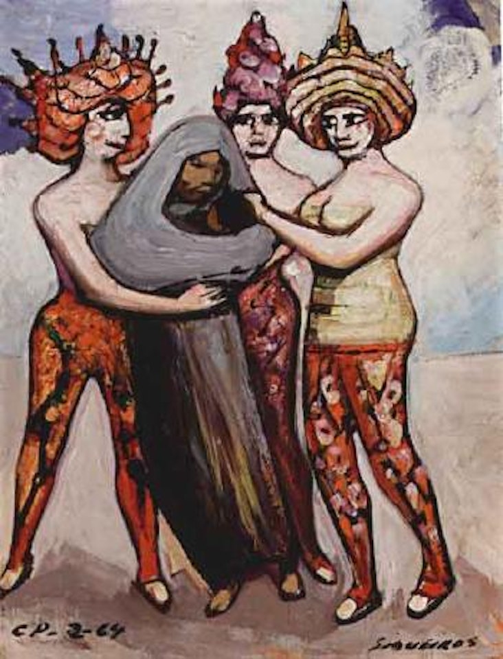 Philanthrope on holiday by David Alfaro Siqueiros