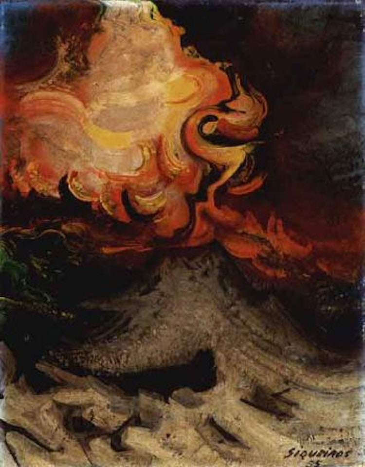 Volcano by David Alfaro Siqueiros