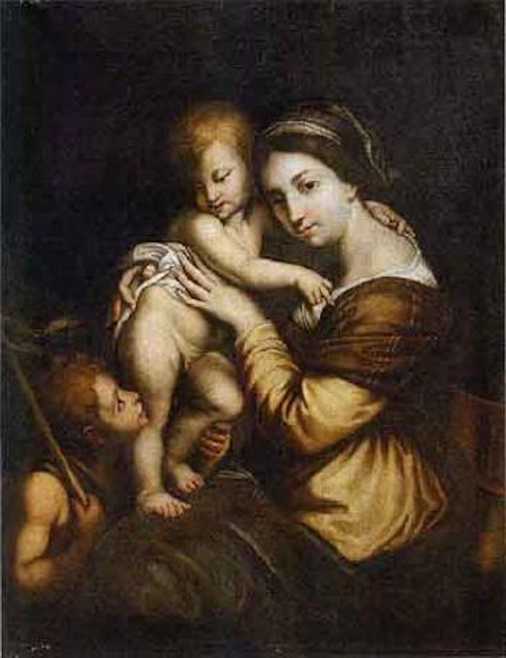 Madonna and Child with Saint John by BOLOGNESE SCHOOL
