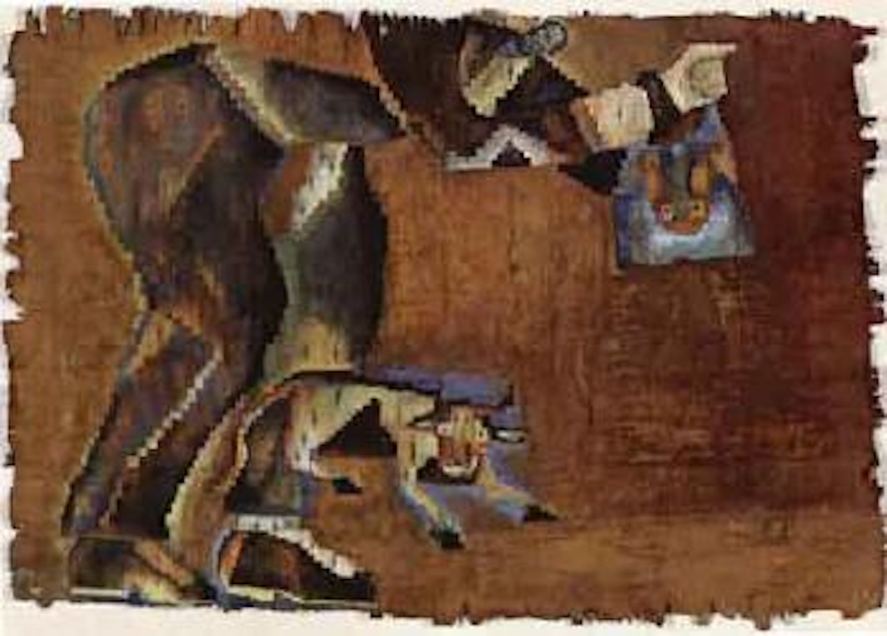 Juarez washing an animal face by Francisco Toledo