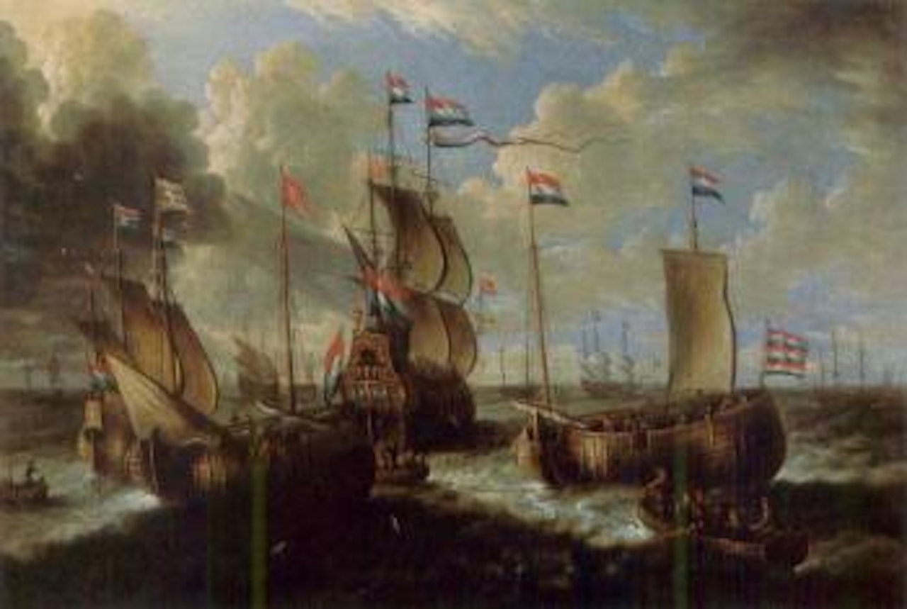 Peche en Mer du Nord by Pieter van de Velde