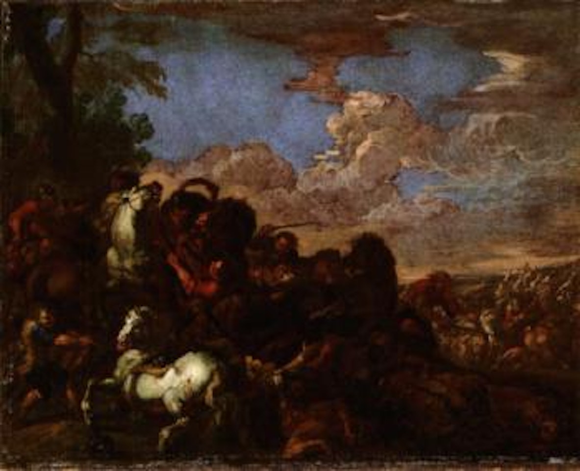 Battle by French School
