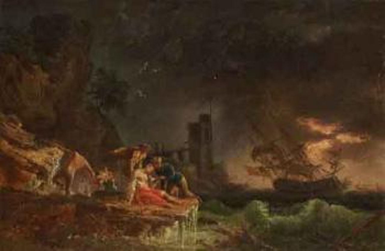 Seascape by Claude Joseph Vernet