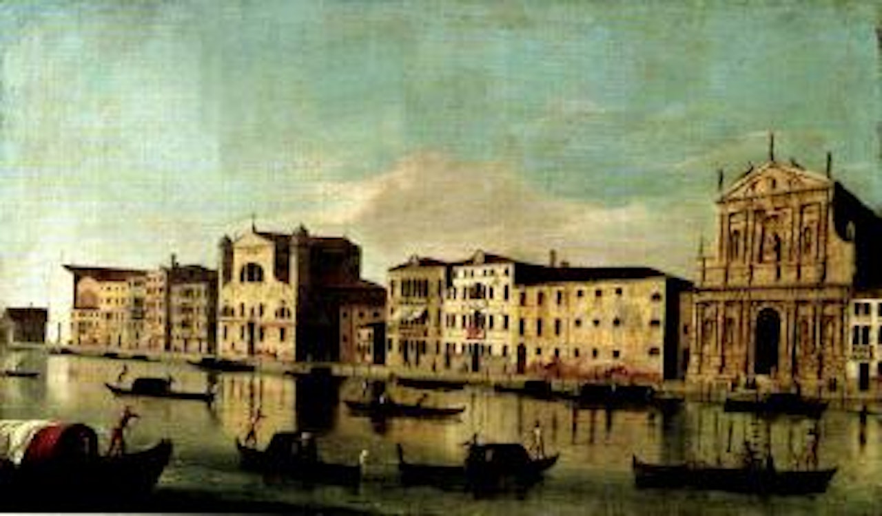 View of the Grand Canal by Venetian School