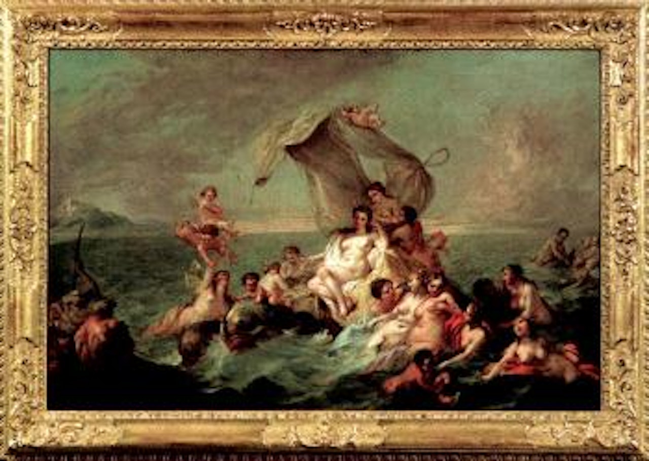 Galatea's triumph by French School