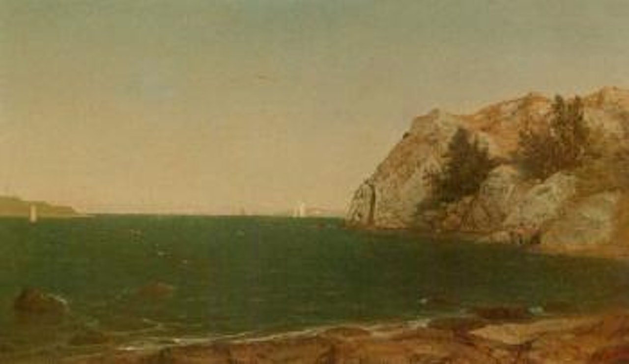Entrance to Newport Harbour by John Frederick Kensett
