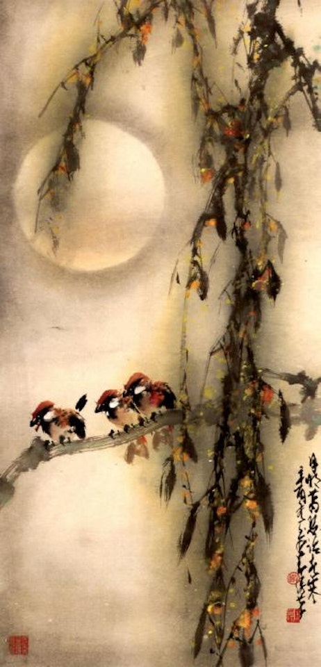 Moonlight on a New Spring evening by Zhao Shao'ang