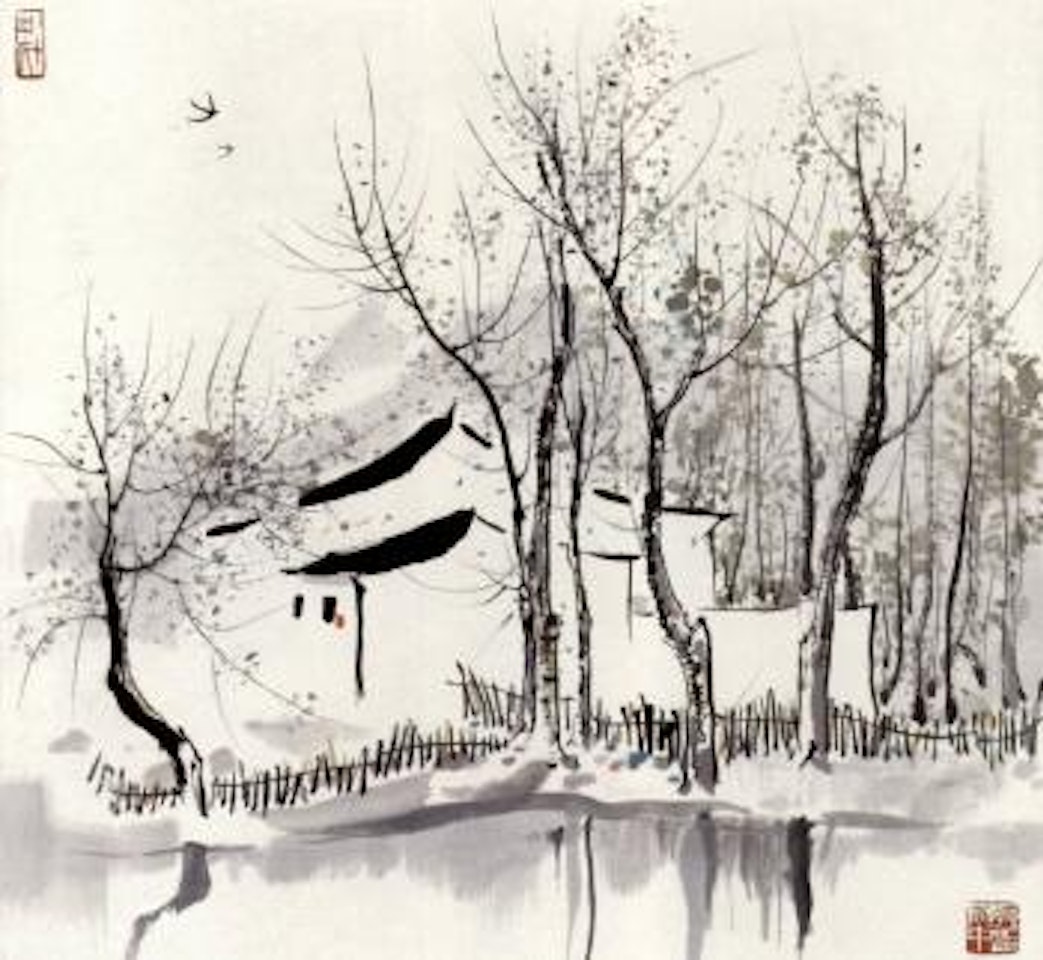 Spring by Wu Guanzhong