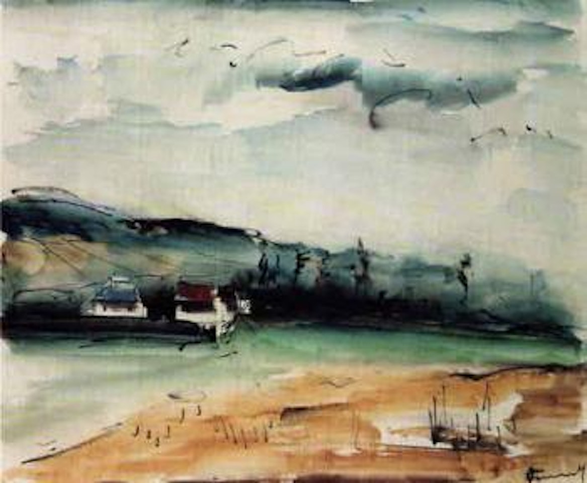 La ferme en campagne by Maurice de Vlaminck