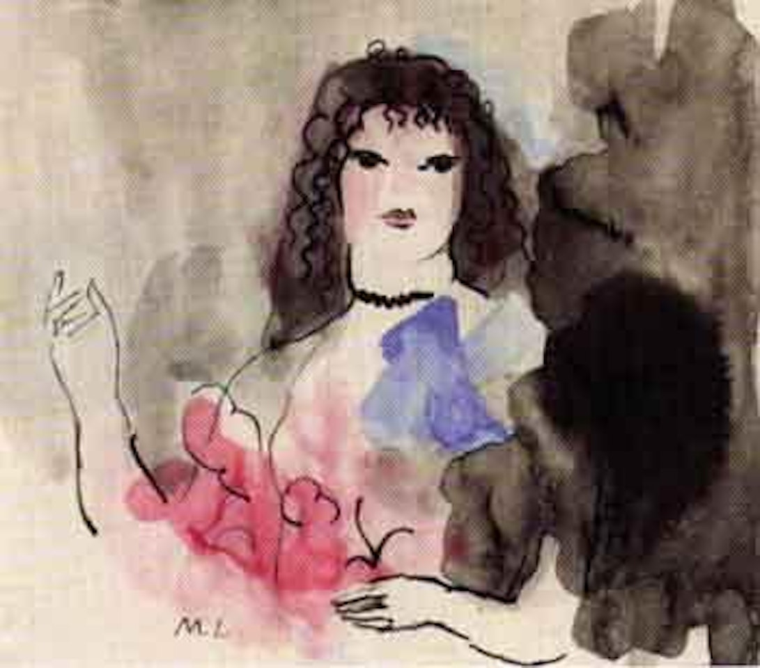 Jeune fille by Marie Laurencin