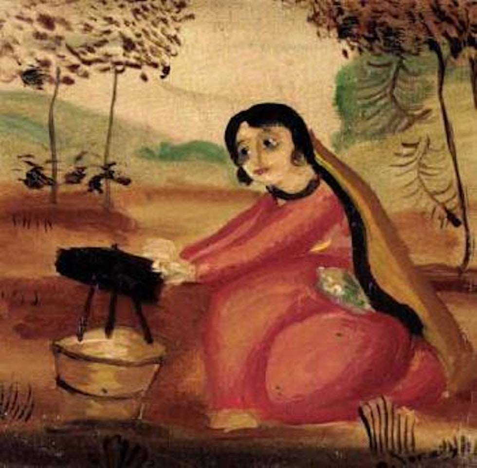 Persanne au fourneau by Andre Derain