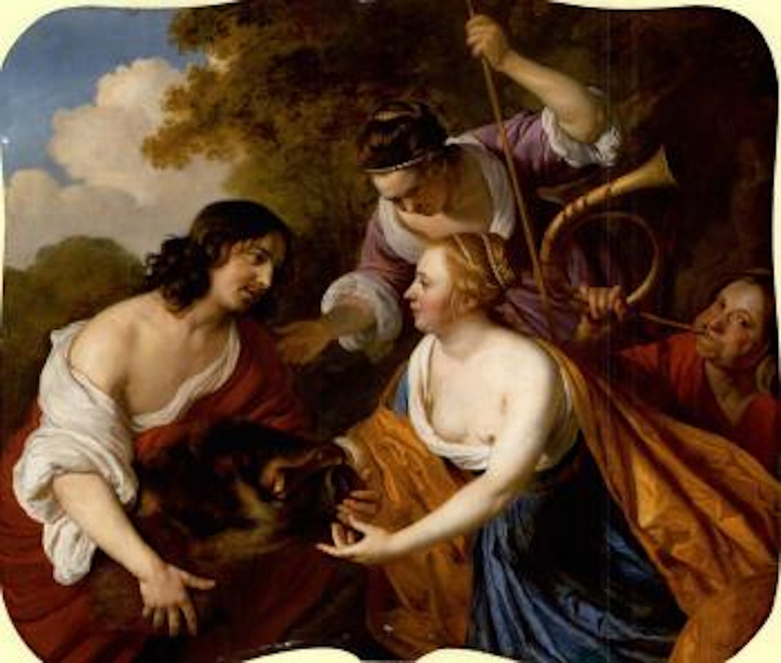Meleager and Atalanta by Jacob van Loo