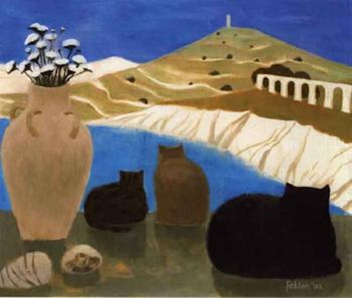 Cats in Gozo by Mary Fedden
