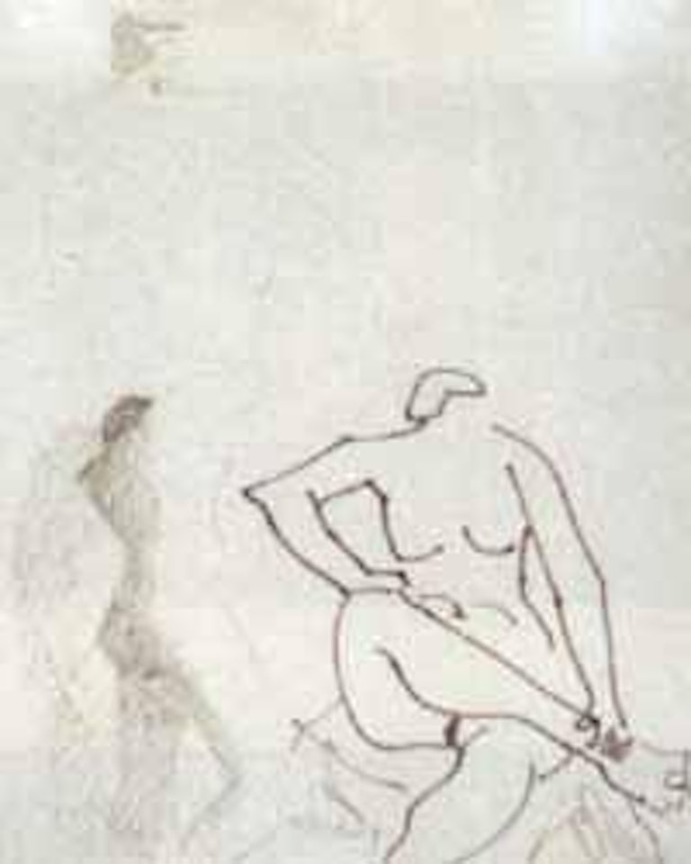 Three female nudes by Milton Avery