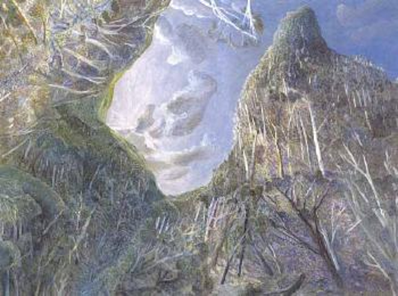 Ridge, Beechmont, with black creek gorge by William Francis Robinson