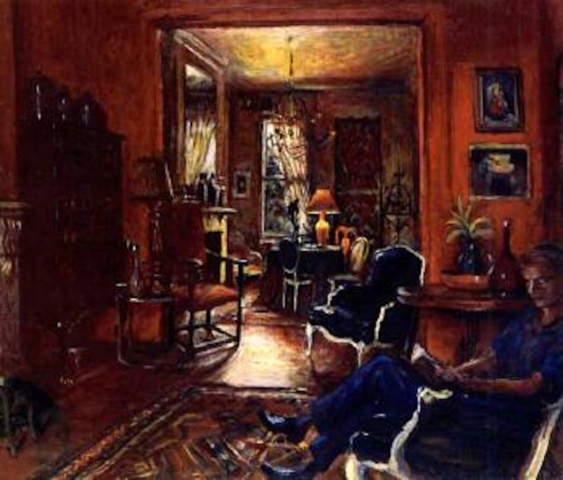 Red room, afternoon by Margaret Hannah Olley