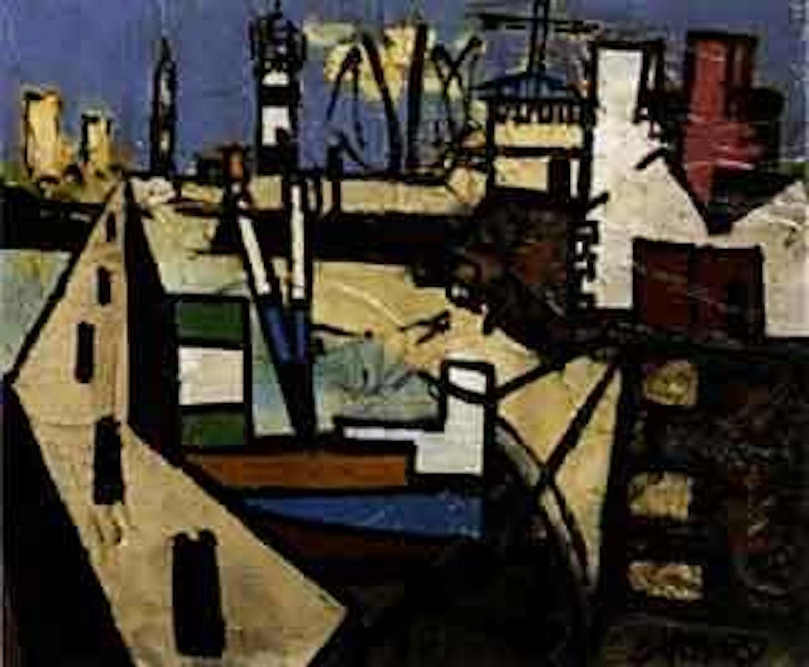 Le port by Claude Venard