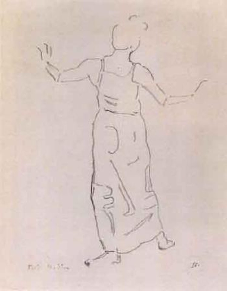 Etude pour Floraison by Ferdinand Hodler