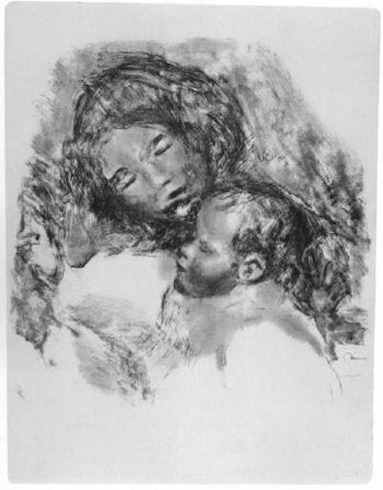 Maternite, grande planche by Pierre-Auguste Renoir