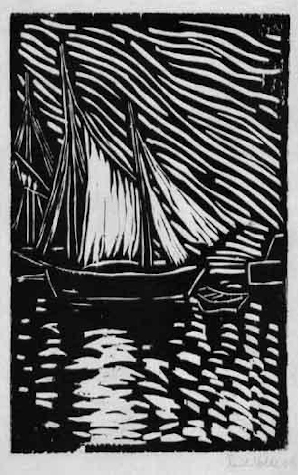 Schiffe by Emil Nolde