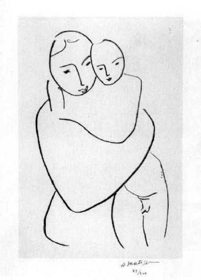 Vierge et enfant by Henri Matisse
