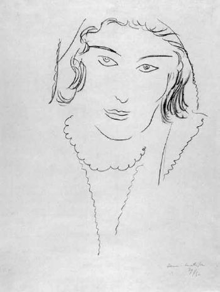 Grand visage by Henri Matisse