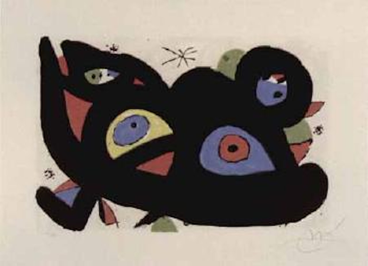 Gat asturat by Joan Miró