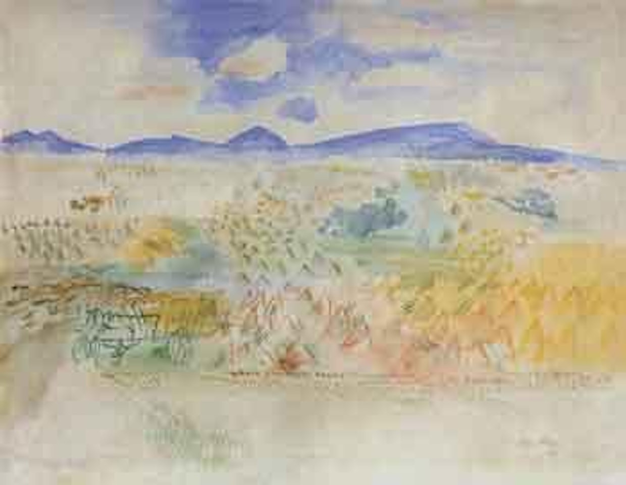 Travaux des champs by Jean Dufy